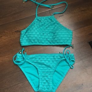 Turquoise bikini - worn once